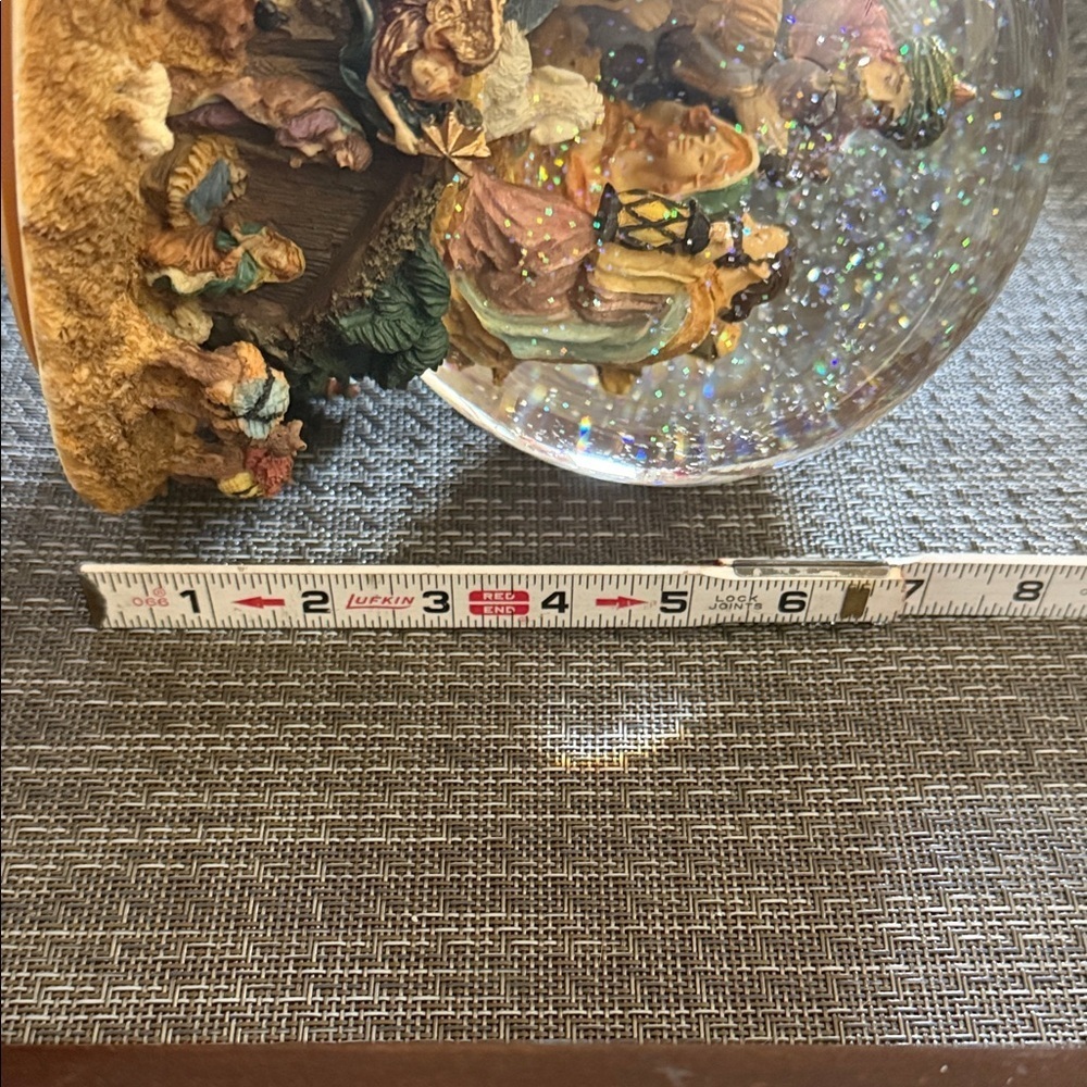 Nativity Christmas Scene 8” Snow Globe - Picture 12 of 13